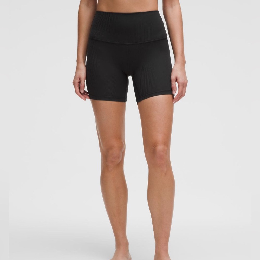 Lululemon Align Hi Rise Ribbed Short